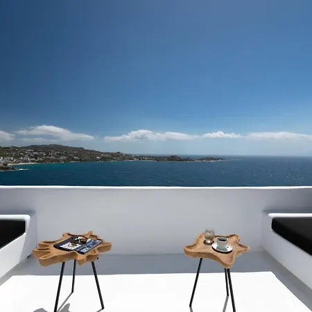 Phenomenal Mykonos Julietta 5 Bedrooms Private Jacuzzi With Stunning Sea Views Psarou * Psarrou