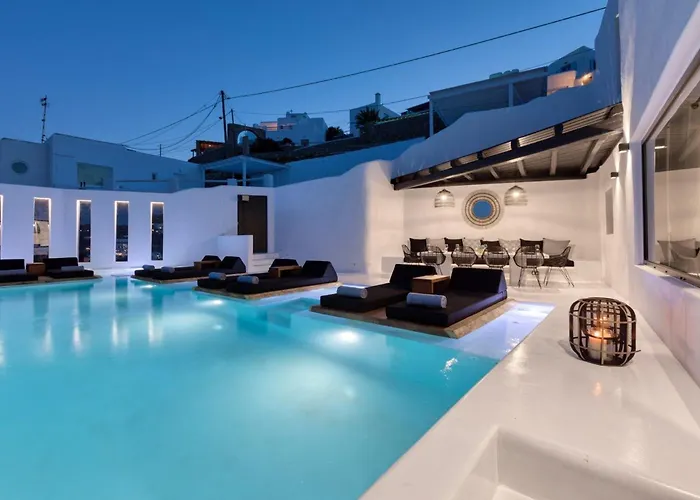 Villa Phenomenal Mykonos Julietta 5 Bedrooms Private Jacuzzi *