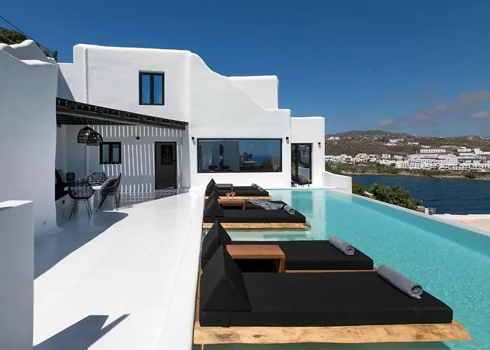 Phenomenal Mykonos Julietta 5 Bedrooms Private Jacuzzi 빌라