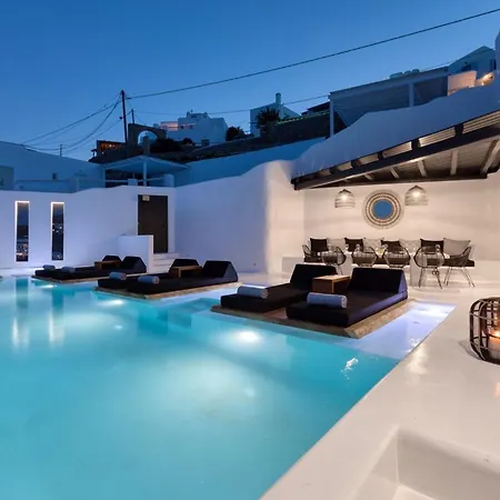 Villa Phenomenal Mykonos Julietta 5 Bedrooms Private Jacuzzi *