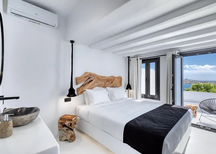 Phenomenal Mykonos Julietta 5 Bedrooms Private Jacuzzi Psarou (Mykonos)