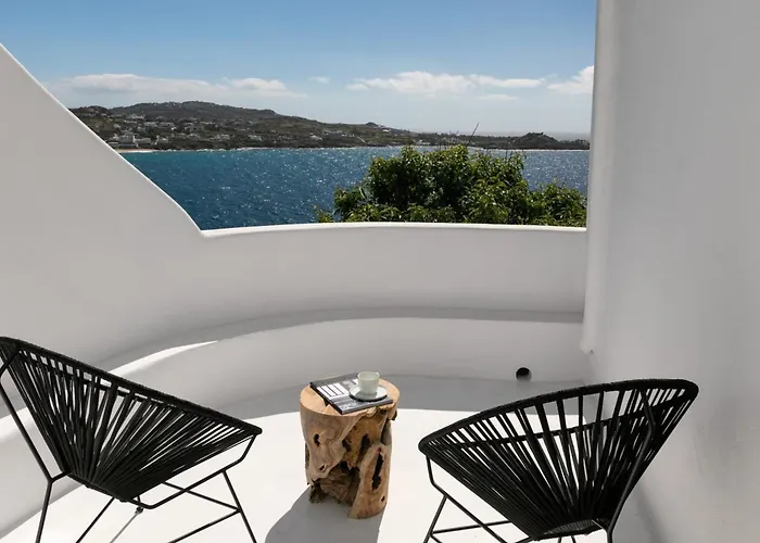 Villa Phenomenal Mykonos Julietta 5 Bedrooms Private Jacuzzi *