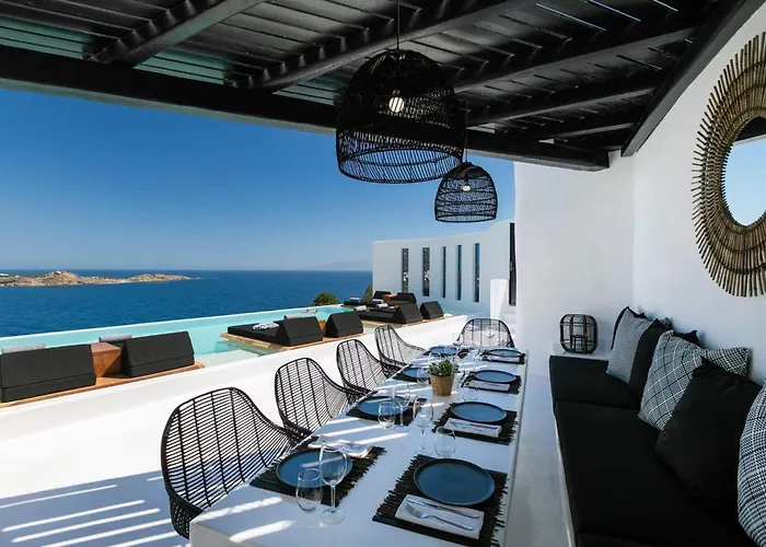 Phenomenal Mykonos Julietta 5 Bedrooms Private Jacuzzi Villa